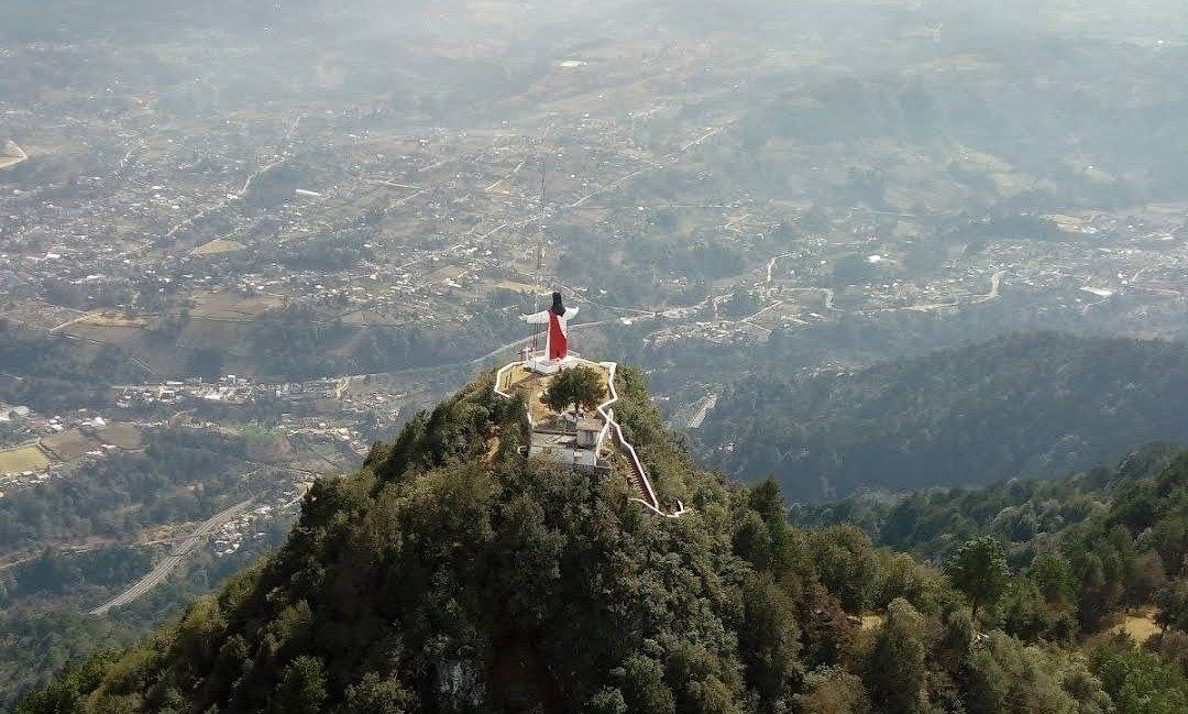 Cristo del Cerro de Chignautla mide 10 metros