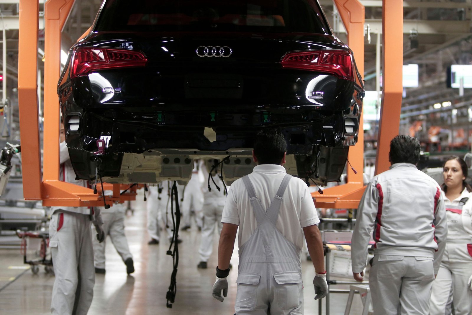 la huelga en Audi México estalló el 24 de enero de 2024
