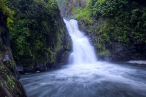 Tulimán es la cascada más alta de Puebla y la segunda más alta de México