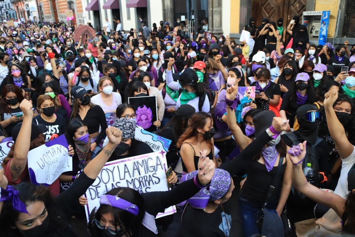 Marchas feministas tomarán las calles de Puebla