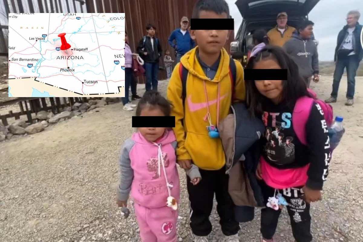 Niños de Atlixco fueron captados cruzando la frontera sin acompañamiento