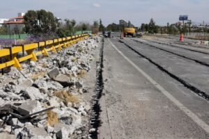 Obras en Vía Atlixcáyotl