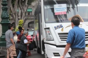 Transporte gratis a la feria