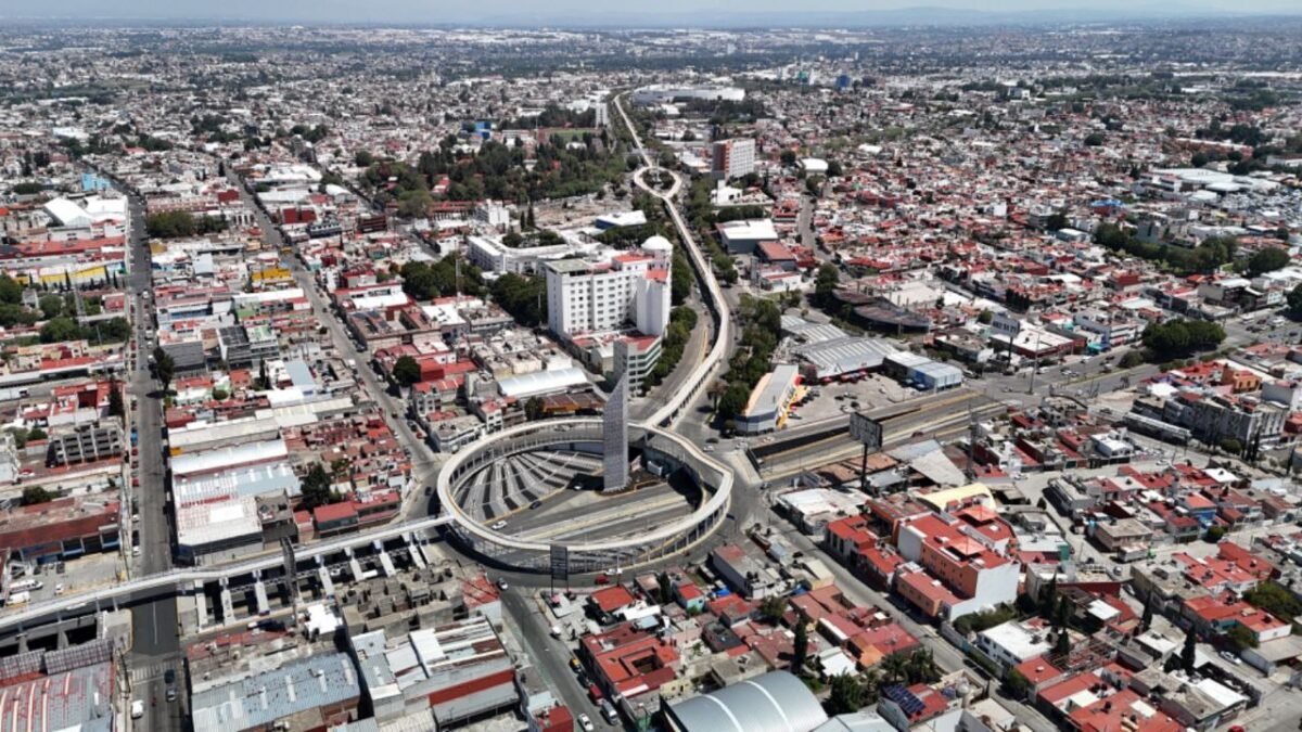 Ciclopista Hermanos Serdán en la ciudad de Puebla
