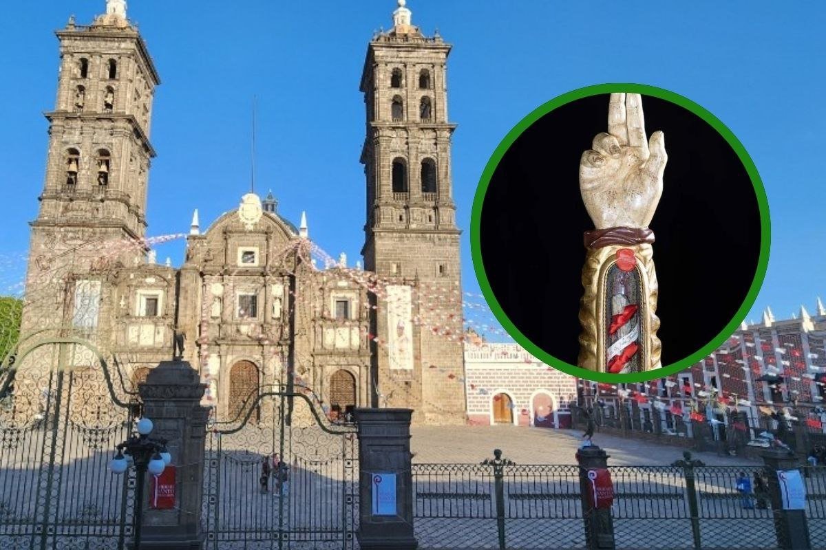 Reliquia de San Judas Tadeo en Puebla