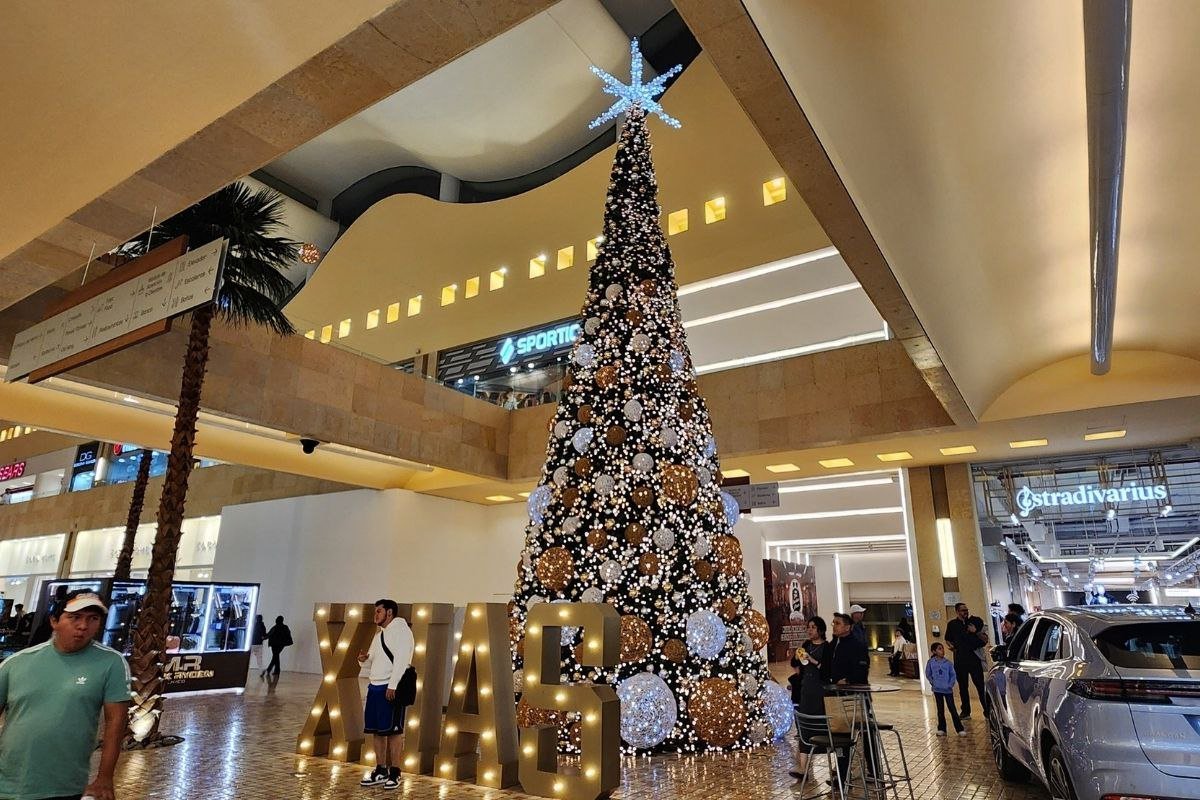 Plazas Comerciales de Puebla en Navidad