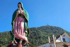 Virgen de Guadalupe gigante en Puebla