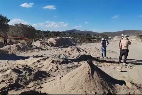 Este 2 de febrero de 2024 se descubrió una fosa clandestina en Puebla