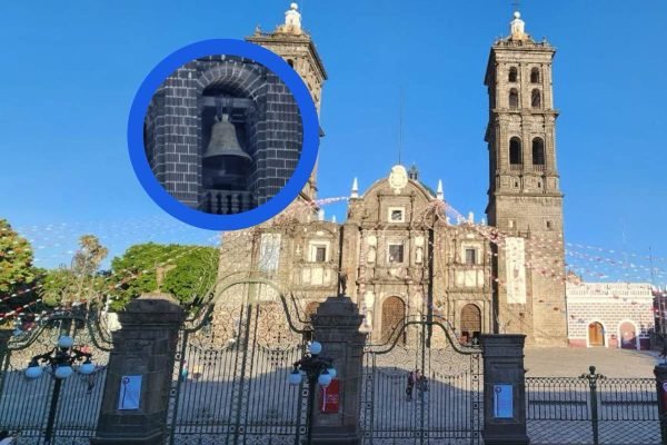 Campana María Catedral de Puebla leyenda
